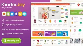KinderJoy - Kids Fashion & Toys Store - Shopify OS2.0 Responsive Theme