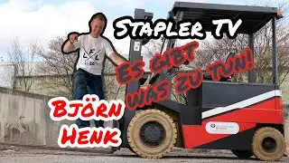 Stapler TV - Es gibt was zu tun! Besser Gabelstapler fahren, Koordination - mit Bj&ouml;rn Henk
