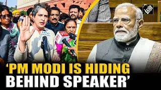 “PM is hiding behind the Speaker…” Priyanka Gandhi slams PM Modi for ‘skipping’ Parliament