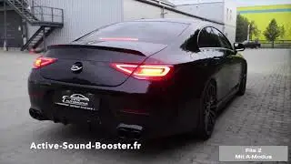 Active Sound Booster Mercedes CLS C257 350d 400d + Essence + Hybride CETE: L'&eacute;chappement Sport
