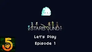 Flying Space Train? | Starbound! Ep. 1