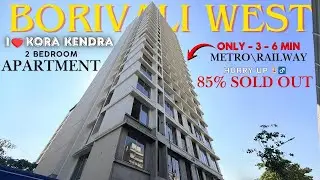 2 bhk flat in Borivali West | Balcony flat | Possession soon |  Open View 2bhk flat | Mumbai
