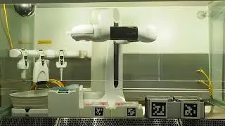 Autonomous robot automating cell culture maintenance in a normal lab environment - enabled by SiLA