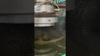 Plastic 3D geonet drainage net making machine