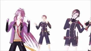 大将組＋不動でチャンバラジョニー【MMD刀剣乱舞】