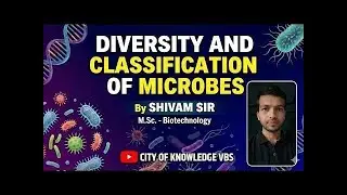 Lecture-1 Diversity and Classification of Microbes | Full Explanation #viral 