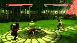 PS3 Deadliest Warrior Gameplay (Apache vs. Ninja)