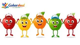 Rhymes for kids | Funny Fruit Dance & Singing | Learn Fruits with Music & Fun | cartoon for kids