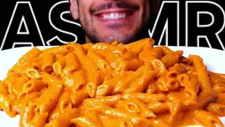 ASMR PENNE PESTO ROSSO PASTA (EATING SOUNDS) NO TALKING MUKBANG