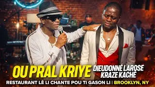 YOU'RE GOING TO CRY 😭🔥 DIEUDONN&Eacute; LAROSE BREAKS UP RESTAURANT WHEN SINGING TO HER LITTLE BOY | BRO...