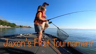 Jaxon&rsquo;s (6 years old)  Bass Fishing Tournament Debut at Sandusky Bay