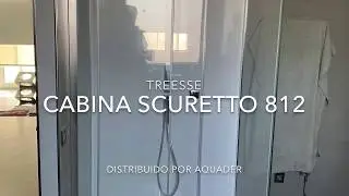 Cabina ducha TREESSE modelo SCURETTO 812