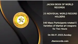 JACKHI BOOK OF WORLD RECORDS