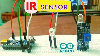 How to Check IR (Infrared) sensor & Control LED with Arduino Nano ll ARDUINO Tutorials.CREATIVE OJAS