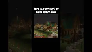 Quiet Walkthrough Of The Future Harbor | Minecraft
