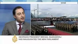 Georgia opens parliament building in Kutaisi
