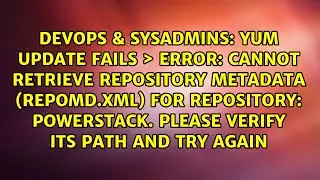 yum update fails ＞ Error: Cannot retrieve repository metadata (repomd.xml) for repository:...