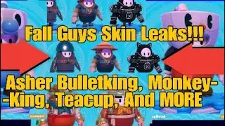 Fall Guys Skin Leaks Asher Bullet, Monkeyking, and more| Fall Guys Season 4 Leaks