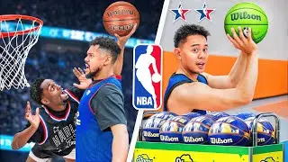Recreating NBA All Star Basketball Challenges!