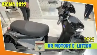 2023 KR motors E-Lution Walkaround Eicma 2022 Fiera Milano Rho
