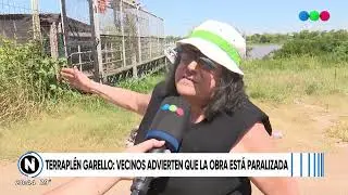 Colastiné Norte: los vecinos reclaman que la obra del Terraplén Garello está paralizada