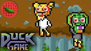 INFINITE DUCK BATTLE, CONTINUED! -- Let's Play Duck Game (Local Versus) (Steam Workshop Mods)