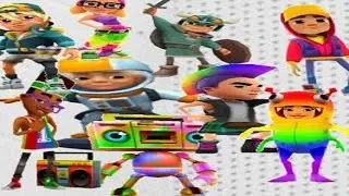 30 Subway Surfers characters in 2021 p2 #Shorts Tua One