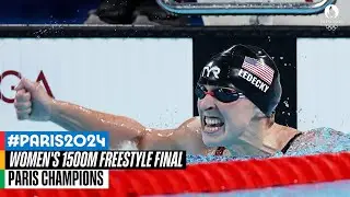 Women's 1500m freestyle Final 🏊&zwj;♀️ | Paris Champions