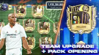 INSANE  2 BILLIONS FULL PRIME ICON TEAM UPGRADE! TOTY PACK OPENING || FIFIFA MOBILE 23