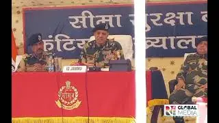 IG of Border Security Force Jammu Frontier, D K Boora hold Press Conference on BSF 60th Raising Day