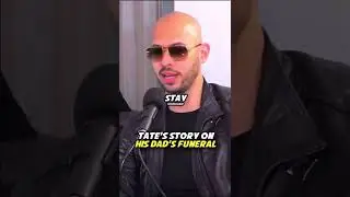 Andrew Tate On His Dads Funeral ⚰️ #andrewtate #podcast #fyp #funeral  #hustlersuniversity #tate