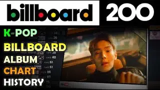 KPOP SONGS on BILLBOARD 200 ALBUM CHART HISTORY