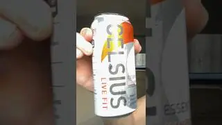 This Was Interesting | Celsius Live Fit Essentials Energy Drink REVIEW | Orangesicle (shorts)