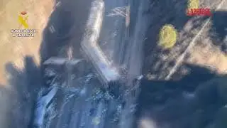 Spagna, treni: le immagini aeree della strage. 39 morti.