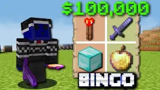 DOMINATING a $100,000 Minecraft Bingo Tournament