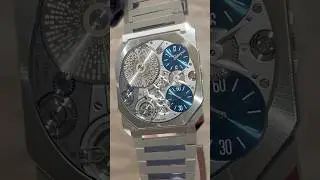 ❗️ONLY 1.7mm❗️WORLD RECORD Bulgari Octo Finissimo Ultra COSC Platinum