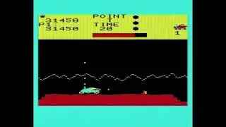 Moon Patrol - Vic 20 - Cartridge - Real Hardware