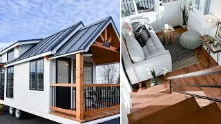 The Coziest Tiny Home Coastal Cabin by Truform Tiny