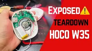 HOCO W35 Headphone,they don't want you to know about it.TearDown.
