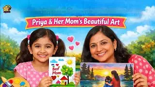 A Beautiful Bond of Creativity | Priya & Her Mom&rsquo;s Art Journey | Star Kids Show With Angel Didi