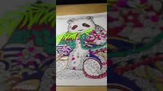 #adultcolorbook #mindfulness #mindlessselfindulgence #hobbies #viral #coloring #art