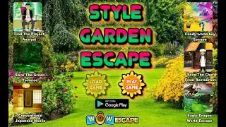 Wow Style Garden Escape Walkthrough [WowEscape]