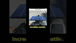 BORDSTRACT Solar Wind Power Generator Aluminum Alloy Electric Bike Range Extending Generator 12V to