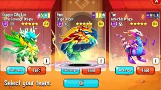 Dragon City: Tierna Connaught Dragon | NEW League Battle 400 [MAX LEVEL] 😱
