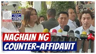VP Sara, naghain ng counter-affidavit sa reklamong grave threats at sedition
