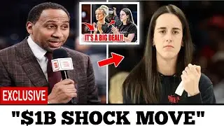 Stephen A. Smith CONFIRMS Caitlin Clark&rsquo;s SHOCK $1B Saudi League Deal!