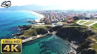 &Sigma;ά&rho;&tau;&eta; &Chi;&alpha;&lambda;&kappa;&iota;&delta;&iota;&kappa;ή&sigmaf; - Sarti Chalkidiki (+ Sunset Timelapse) | 4K Drone Footage