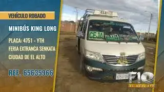 &iexcl;Alerta, minib&uacute;s robado! Veh&iacute;culos Robados 🚘 Minib&uacute;s King Long &ndash; Placa 4751 YTH.