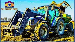 Siewy wapna 2022 🔥 New Holland t5060 & amazone 😎