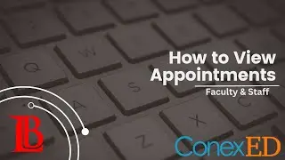 ConexED Student Appointment Meetings